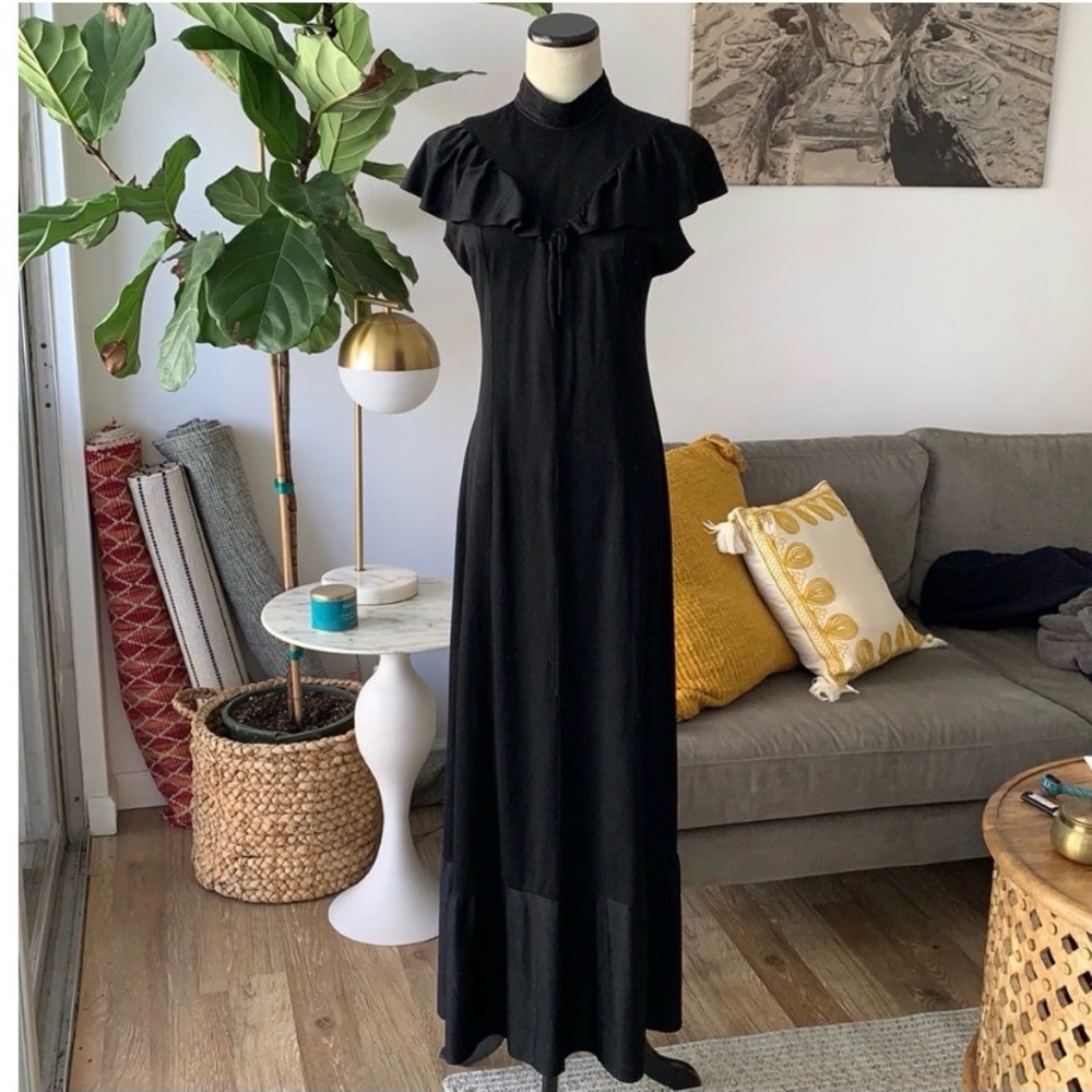 Lip Service Black Maxi Dress
